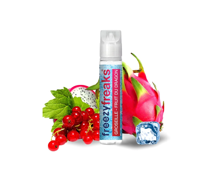 E Liquide Groseille Fruit Du Dragon Freezy Freaks Creation Vap