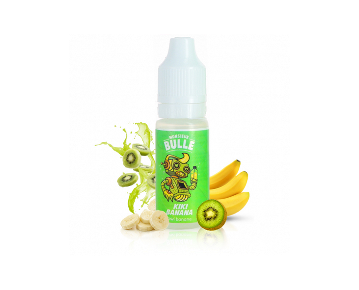 E-Liquide Kiki Banana Monsieur Bulle Liquideo | Création Vap