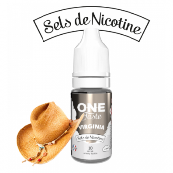 E-Liquide Sels De Nicotine Virginia E-Liquide Français One Taste | Création Vap