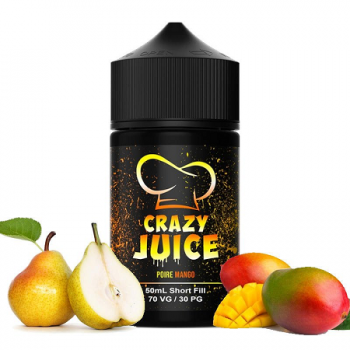 E-Liquide Poire Mango Crazy Juice Mukk Mukk 50Ml | Création Vap
