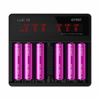 Chargeur D'accus Efest Luc V6 | Création Vap