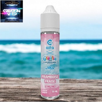 E-Liquide Framboise Fraise Prêt A Vaper Granita Alfaliquid | Création Vap