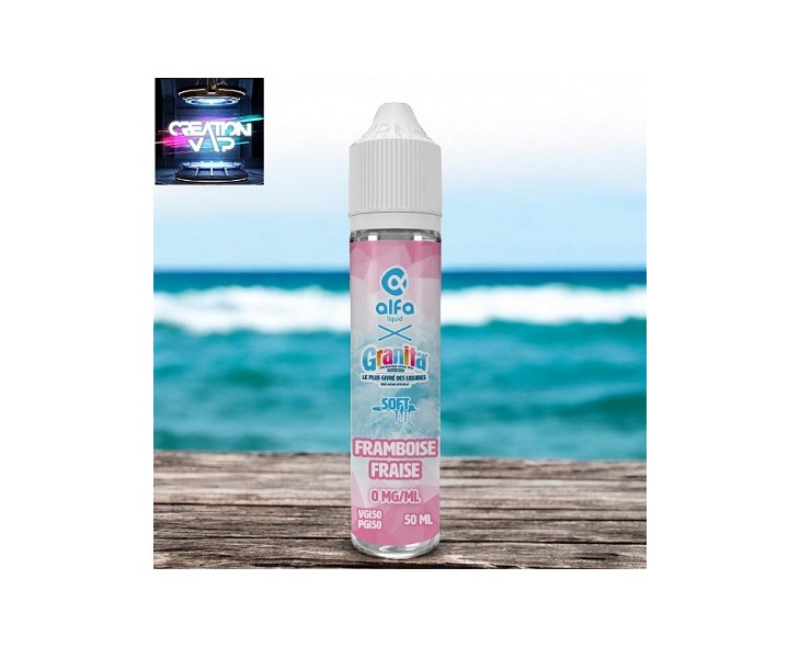 E-Liquide Framboise Fraise Prêt A Vaper Granita Alfaliquid | Création Vap