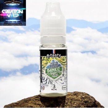 E-Liquide Siko Bankiz Extra Frais E.Tasty 10Ml | Création Vap