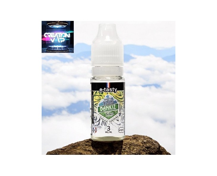 E-Liquide Siko Bankiz Extra Frais E.Tasty 10Ml | Création Vap