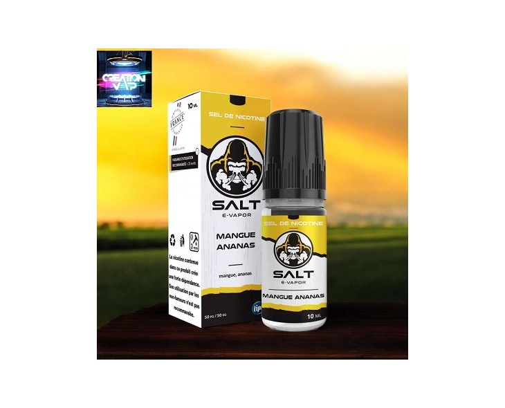 E-Liquide Mangue Ananas Sels De Nicotine Le French Liquide | Création Vap