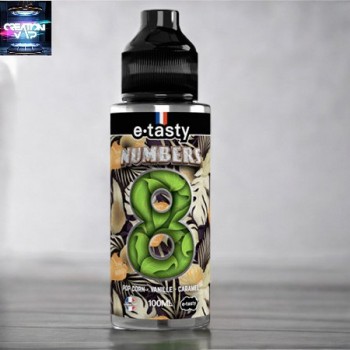 Prêt A Vaper E-Liquide Numbers 8 E-Tasty 100Ml | Création Vap