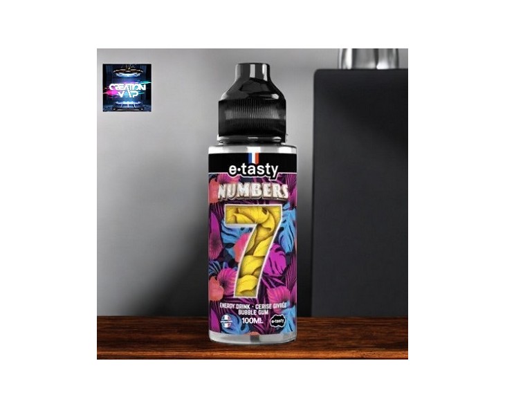 Prêt A Vaper E-Liquide Numbers 7 E-Tasty 100Ml | Création Vap