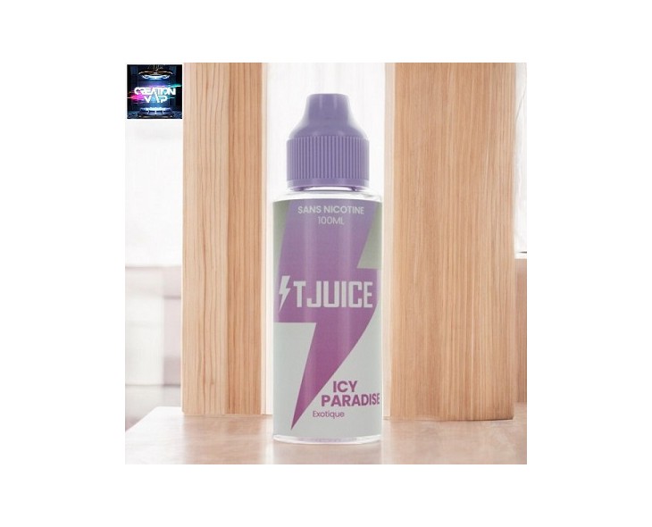 E-Liquide Icy Paradise Prêt A Vaper T-Juice 100 Ml | Création Vap