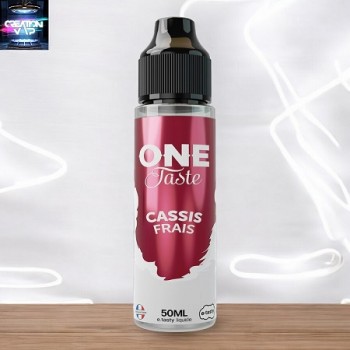 E-Liquide Cassis Frais Prêt à booster One Taste E.Tasty | Création Vap