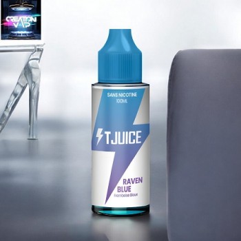 E-Liquide Raven Blue Prêt A Vaper T-Juice 100 Ml | Création Vap