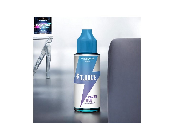 E-Liquide Raven Blue Prêt A Vaper T-Juice 100 Ml | Création Vap