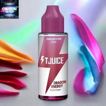 E-Liquide Dragon Energy Prêt A Vaper T-Juice 100 Ml | Création Vap