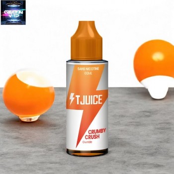 E-Liquide Crumby Crush Prêt A Vaper T-Juice 100 Ml | Création Vap