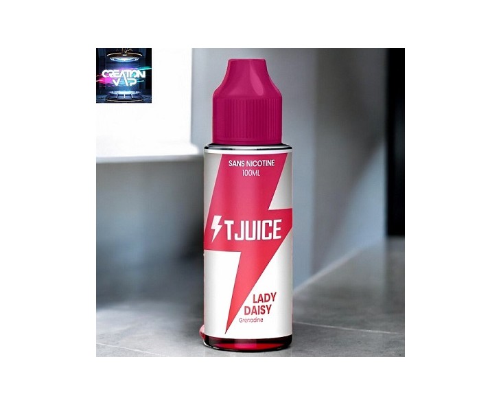 E-Liquide Lady Daisy Prêt A Vaper T-Juice 100 Ml | Création Vap