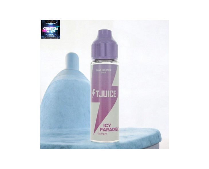 E-Liquide Icy Paradise Prêt A Vaper T-Juice 50 Ml | Création Vap