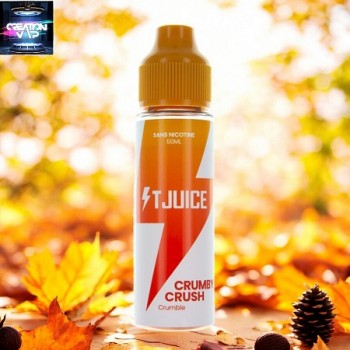 E-Liquide Crumby Crush Prêt A Vaper T-Juice 50 Ml | Création Vap