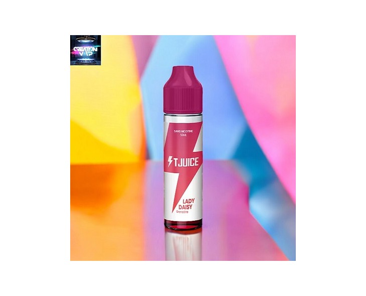 E-Liquide Lady Daisy Prêt A Vaper T-Juice 50 Ml | Création Vap