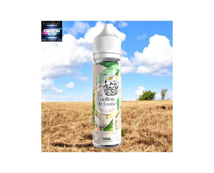 E-Liquide Teint De Pêche La Cueillette De Louise Prêt A Vaper E.Tasty | Création Vap