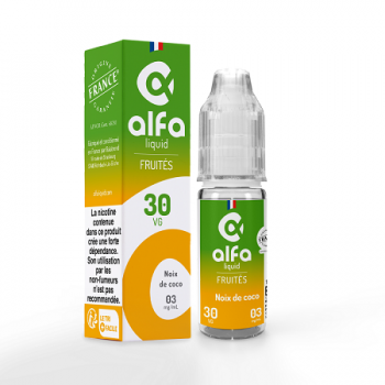 E-Liquide Noix De Coco Alfaliquid | Création Vap