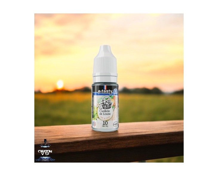 E-Liquide Teint De Pêche La Cueillette De Louise Sels De Nicotine E.Tasty | Création Vap