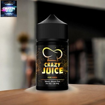 E-Liquide Poire Mango Crazy Juice Mukk Mukk 50Ml | Création Vap