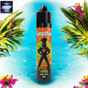 E-Liquide Français Pêche Ananas Mukk Mukk 50Ml | Création Vap