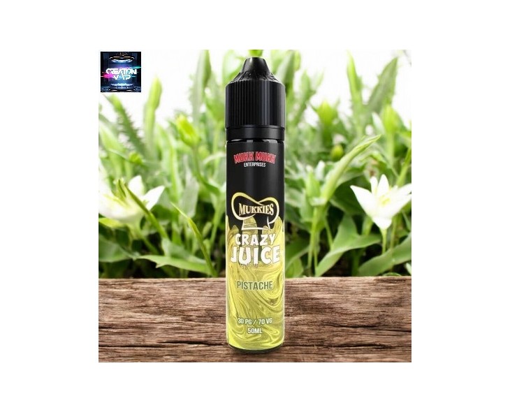 E-Liquide Français Mukkies Pistachio Mukk Mukk 50Ml | Création Vap