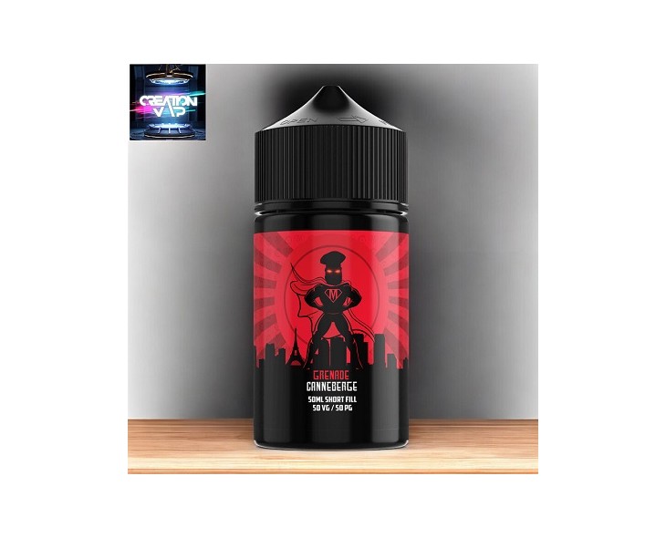 Prêt A Vaper Grenade Canneberge E-Liquide Mukk Mukk 50 Ml | Création Vap