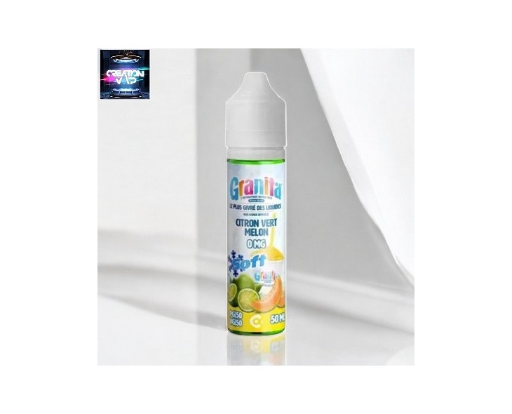 E-Liquide Français Citron Vert Melon Granita Alfaliquid 50 Ml | Création Vap