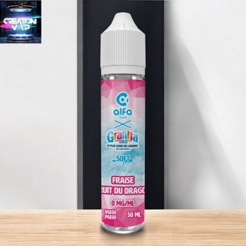 E-Liquide Français Fraise Fruit Du Dragon Granita Alfaliquid 50 Ml | Création Vap