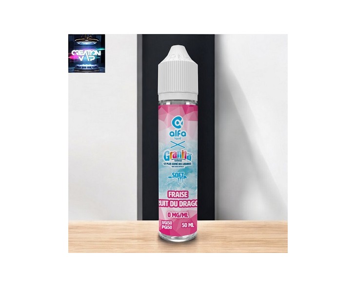 E-Liquide Français Fraise Fruit Du Dragon Granita Alfaliquid 50 Ml | Création Vap