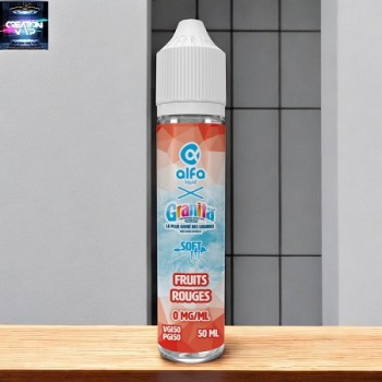 E-Liquide Français Fruits Rouges Granita Alfaliquid 50 Ml | Création Vap