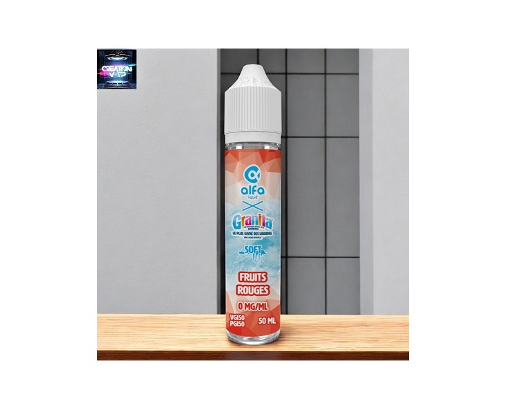 E-Liquide Français Fruits Rouges Granita Alfaliquid 50 Ml | Création Vap