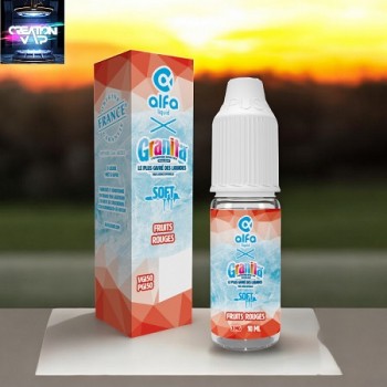 Prêt A vaper Fruits Rouges Granita Alfaliquid | Création Vap