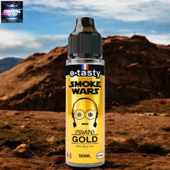 E-Liquide C3vapo Gold Smoke Wars E-Tasty 50 ML | Création Vap