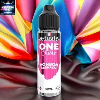 E-Liquide Bonbon Carnaval One Taste E-Tasty 50 ML | Création Vap