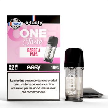 Cartouche Barbe A Papa One Taste Pod Easy E.Tasty X2 | Création Vap