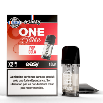 Cartouche Pop Cola One Taste Pod Easy E.Tasty X2 | Création Vap