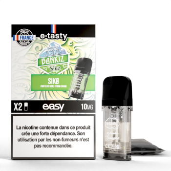 Cartouche Siko Extra Frais Bankiz Pod Easy E.Tasty X2 | Création Vap