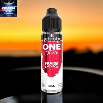 E-Liquide Fraise Sauvage One Taste E-Tasty 50 ML | Création Vap