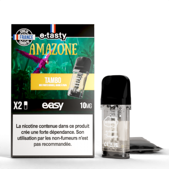 Cartouche Tambo Amazone Pod Easy E.Tasty X2 | Création Vap