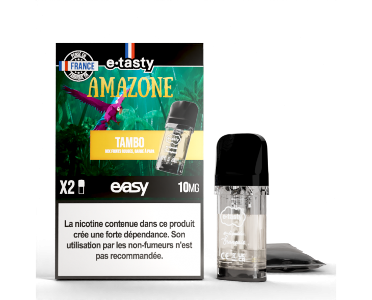 Cartouche Tambo Amazone Pod Easy E.Tasty X2 | Création Vap