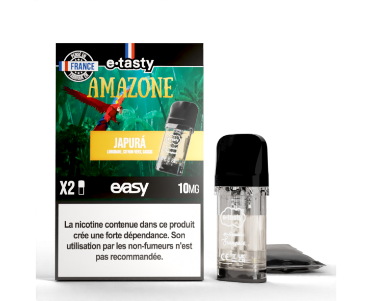 Cartouche Japura Amazone Pod Easy E.Tasty X2 | Création Vap