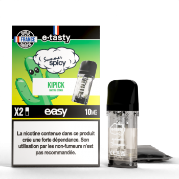 Cartouche Kipick Summer Spicy Pod Easy E.Tasty X2 | Création Vap