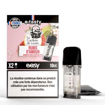 Cartouche Rubis D'Amour La Cueillette De Louise Pod Easy E.Tasty X2 | Création Vap