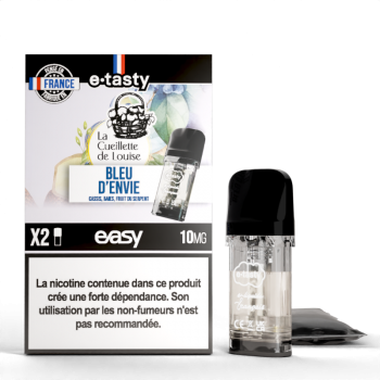 Cartouche Bleu D'Envie La Cueillette De Louise Pod Easy E.Tasty X2 | Création Vap