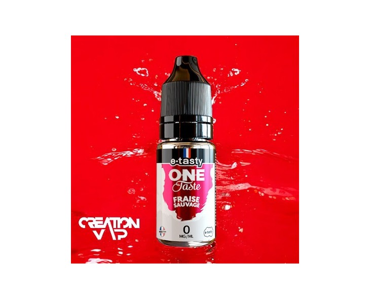 E-Liquide Fraise Sauvage One Taste E-Tasty | Création Vap