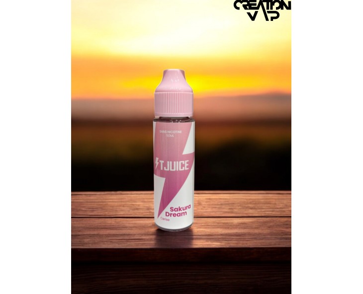 E-Liquide Sakura Dream Tjuice 50Ml Et 100Ml | Création Vap