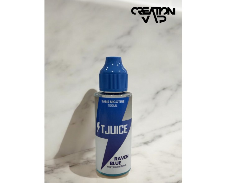 E-Liquide Raven Blue Prêt A Vaper T-Juice 50Ml Et 100Ml | Création Vap